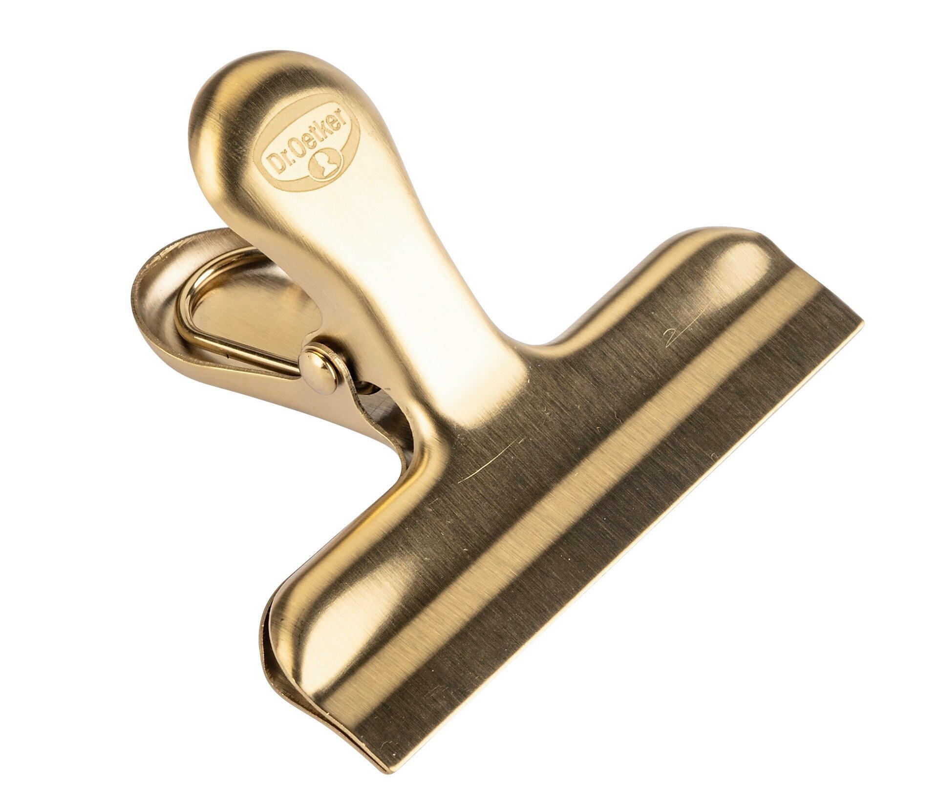 VERSCHLUSSCLIPS  - Goldfarben, Basics, Metall (8cm) - Dr.Oetker