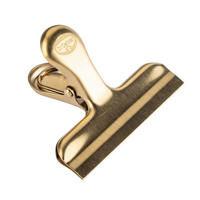 VERSCHLUSSCLIPS  - Goldfarben, Basics, Metall (8cm) - Dr.Oetker