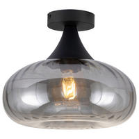 DECKENLEUCHTE 28/23 cm   - Design, Glas/Metall (28/23cm) - Collet's Monde