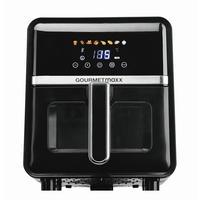 HEIßLUFTFRITTEUSE GOURMETmaxx 5 L  - Silberfarben/Schwarz, Basics, Kunststoff/Metall (36,5/25/30cm) - GOURMETMAXX