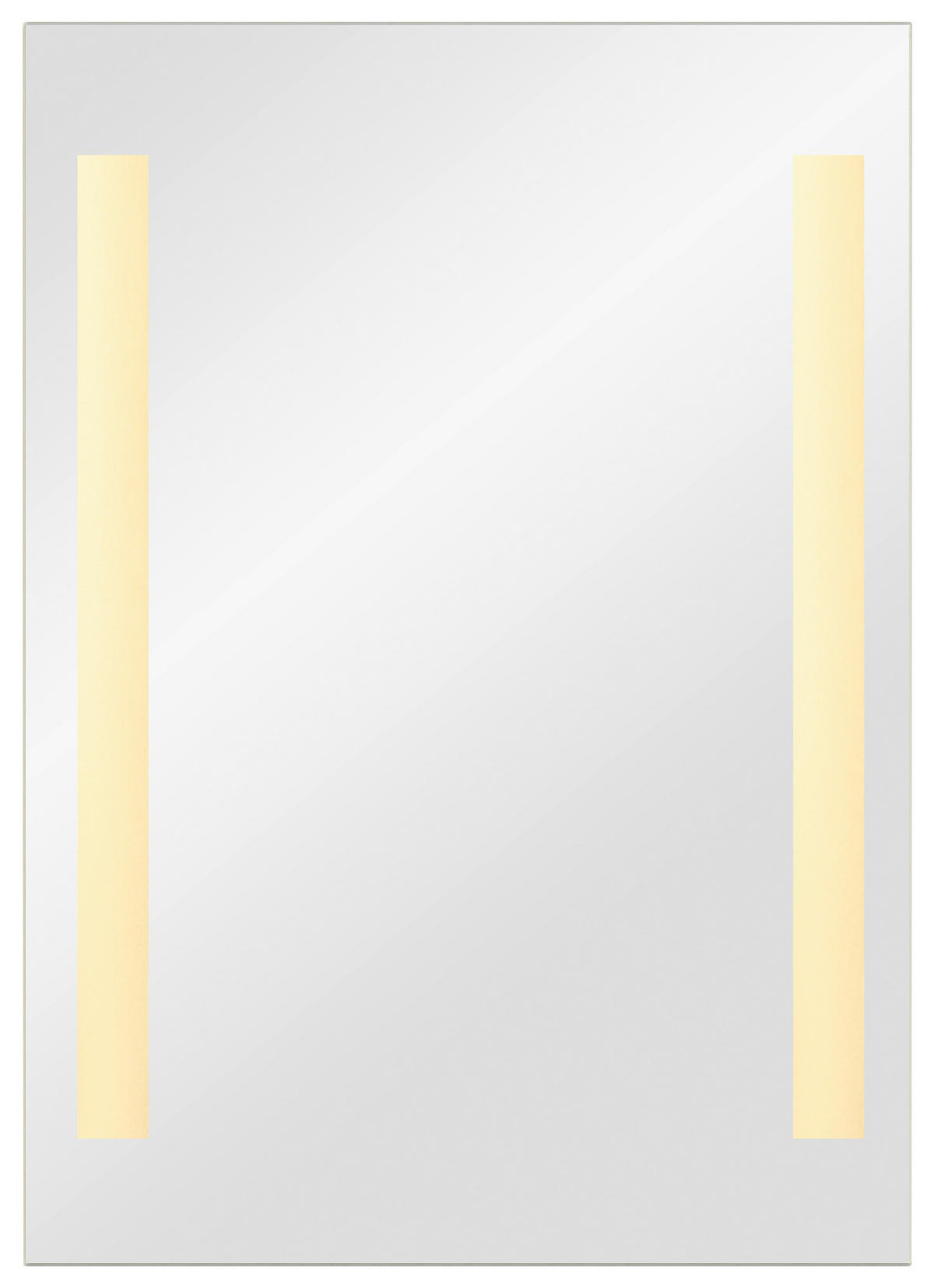 BADEZIMMERSPIEGEL 50/70/3,5 cm  - Silberfarben, Basics, Glas (50/70/3,5cm)