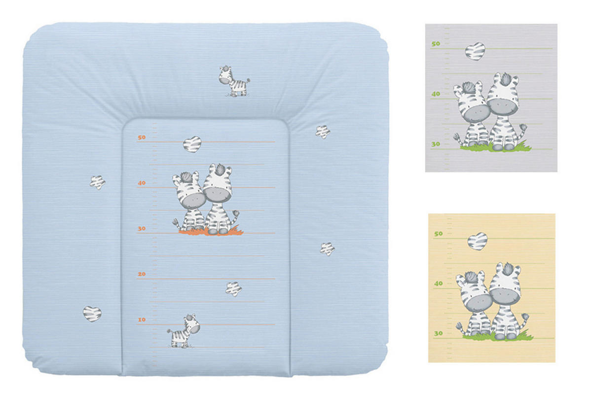 PODLOGA ZA PRESVLAČENJE   - svetložuta/siva, Osnovno, tekstil (78/70cm) - My Baby Lou