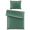 POSTELJNINA MAVIE 140/200 cm saten zelena  - zelena, Natur, tekstil (140/200cm) - Bio:Vio