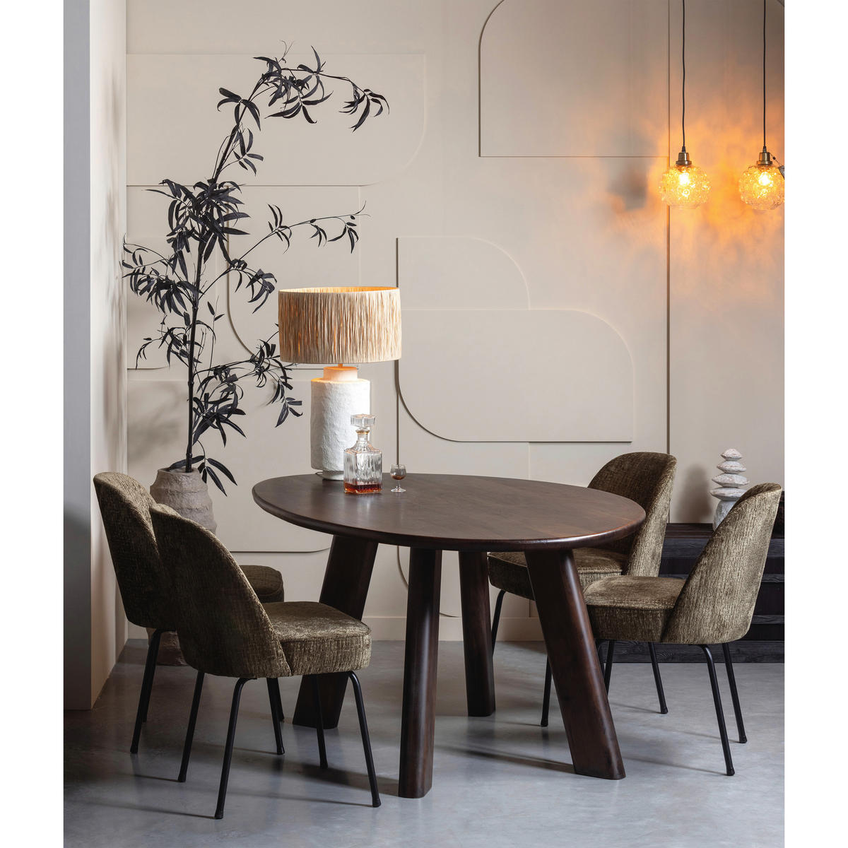 ESSTISCH in Holz 160/110/76 cm  - Walnussfarben, MODERN, Holz (160/110/76cm) - Livetastic