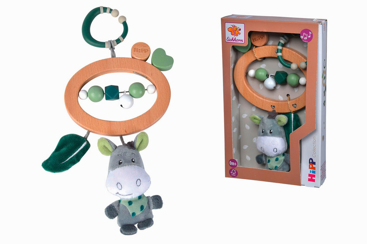 MOBILE  - Buchefarben/Naturfarben, Basics, Holz/Kunststoff (4/14,50/24cm) - Simba