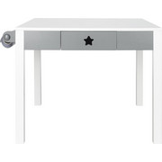 OTROŠKA MIZICA STAR - siva/bela, Basics, leseni material/les (60/67/48cm) - My Baby Lou