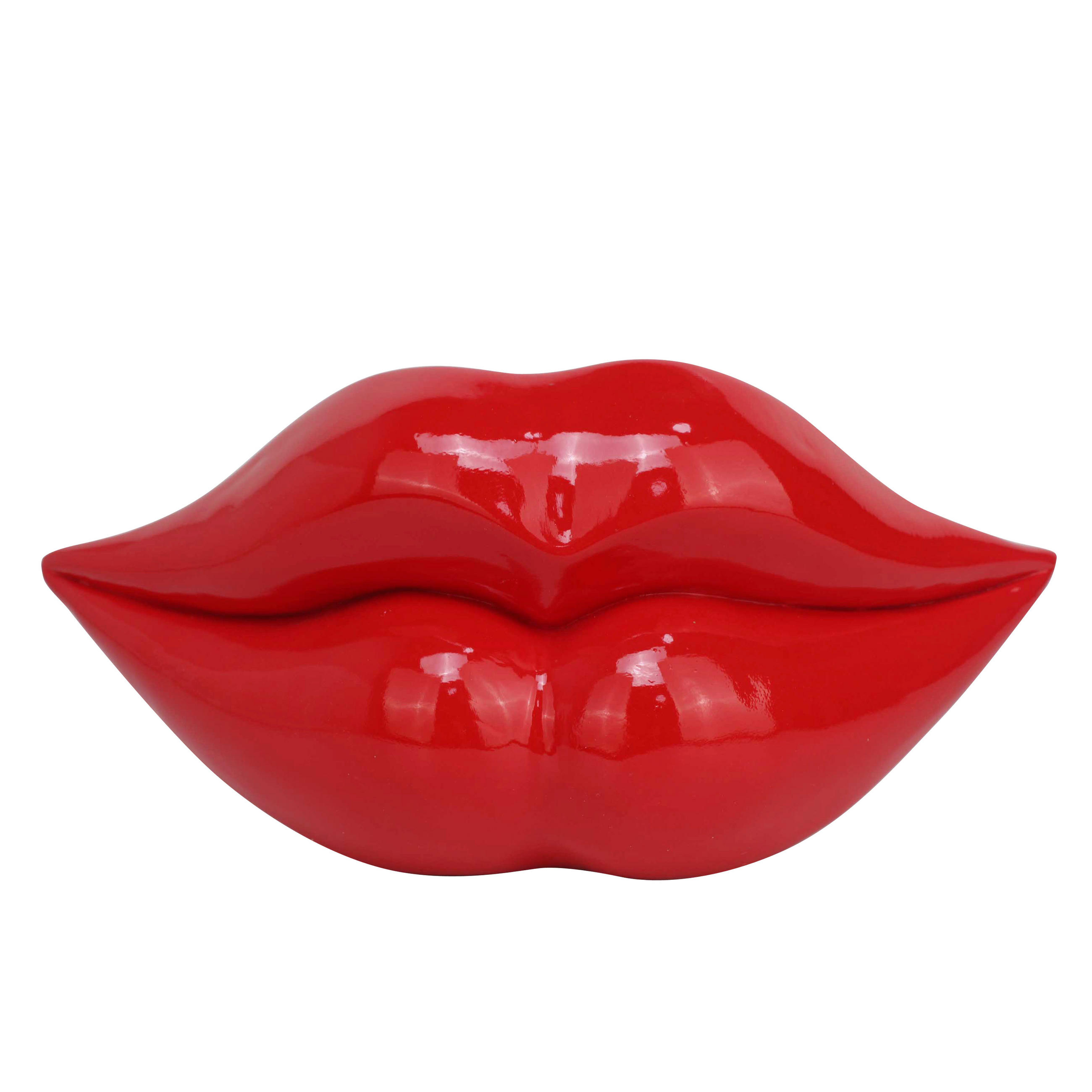 SKULPTURA - crvena, Trendi, plastika (29/13,5/9,5cm) - Ambia Home
