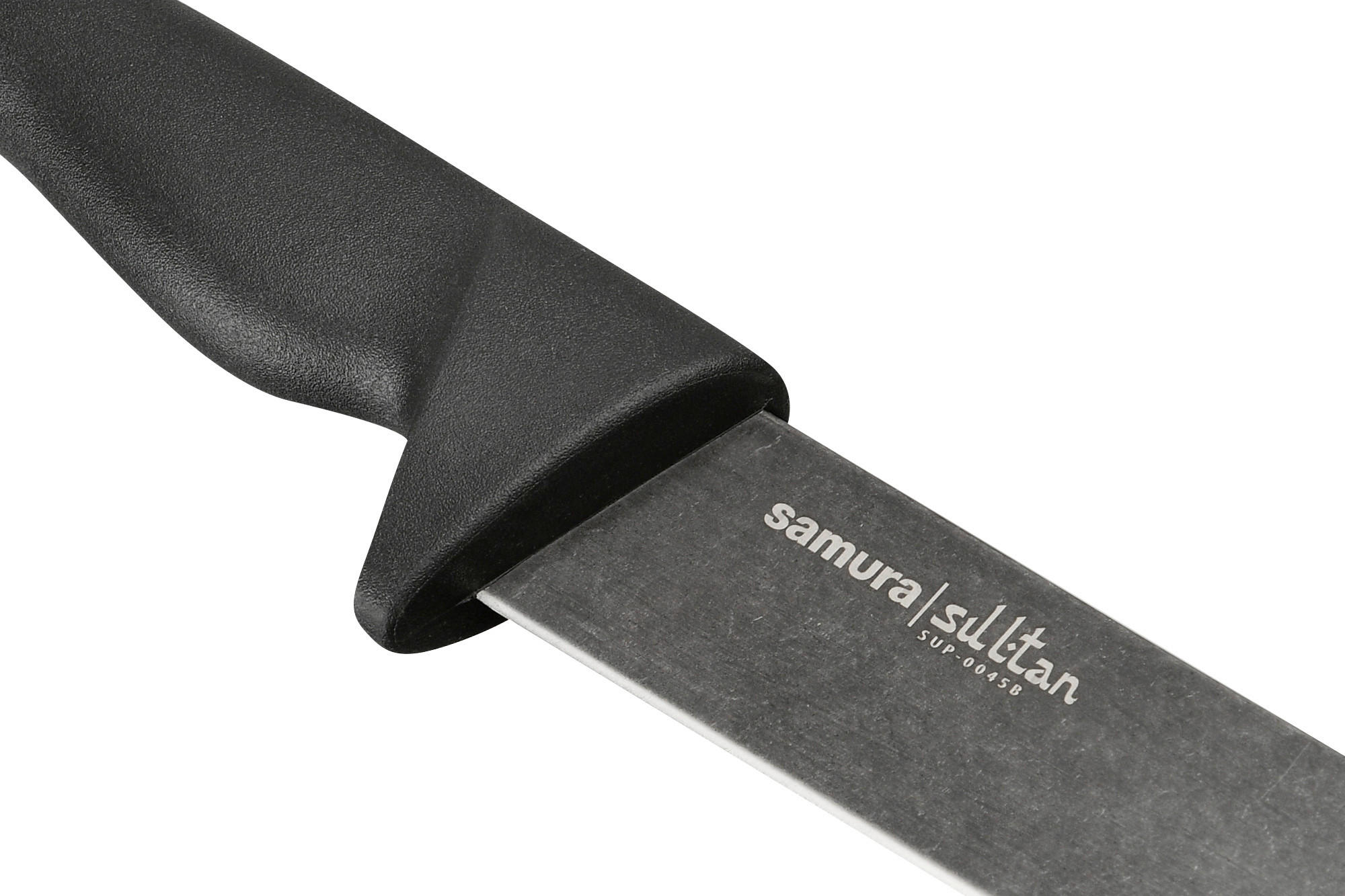 NOŽ KUHINJSKI SULTAN PRO STONEWASHED 34,5 cm oplemenjeni čelik - srebrne boje/crna, Basics, metal/plastika (34,5cm) - Samura