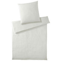 BETTWÄSCHESET Smooth Musselin 160/210 cm  65 cm/100 cm  - Naturfarben, Basics, Textil (160/210cm) - Elegante