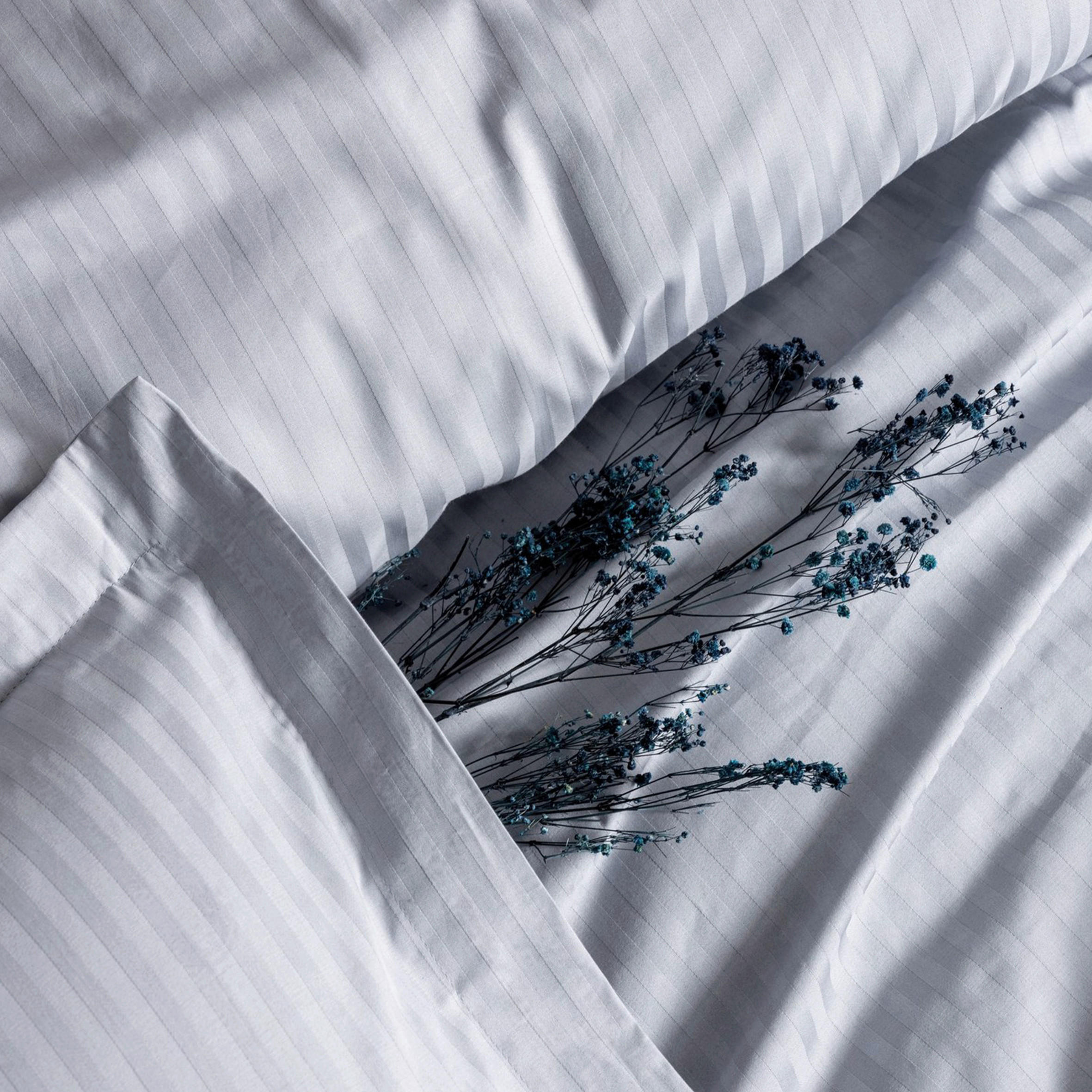 BETTWÄSCHE Satin 135/200 cm  - Grau, Basics, Textil (135/200cm)