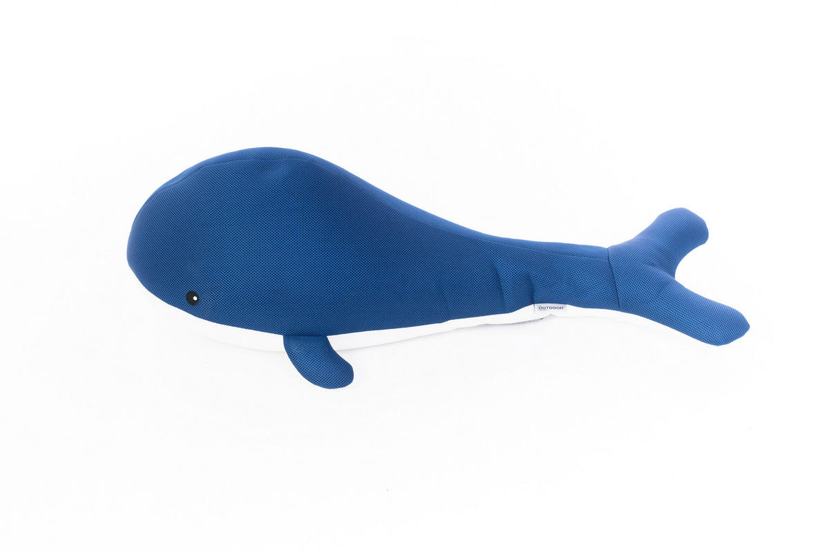 SCHWIMMTIER - Blau, KONVENTIONELL, Textil (50/104/30cm)