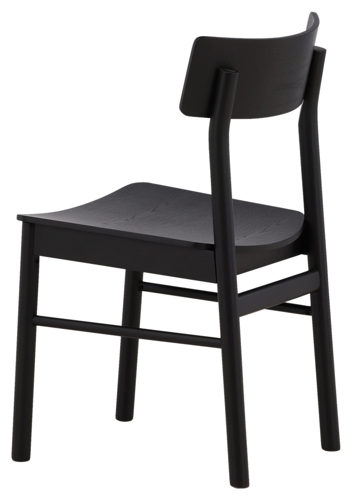 STOLSET 2 styck  - svart, Design, trämaterial/trä (45.5/82/48cm) - Livetastic