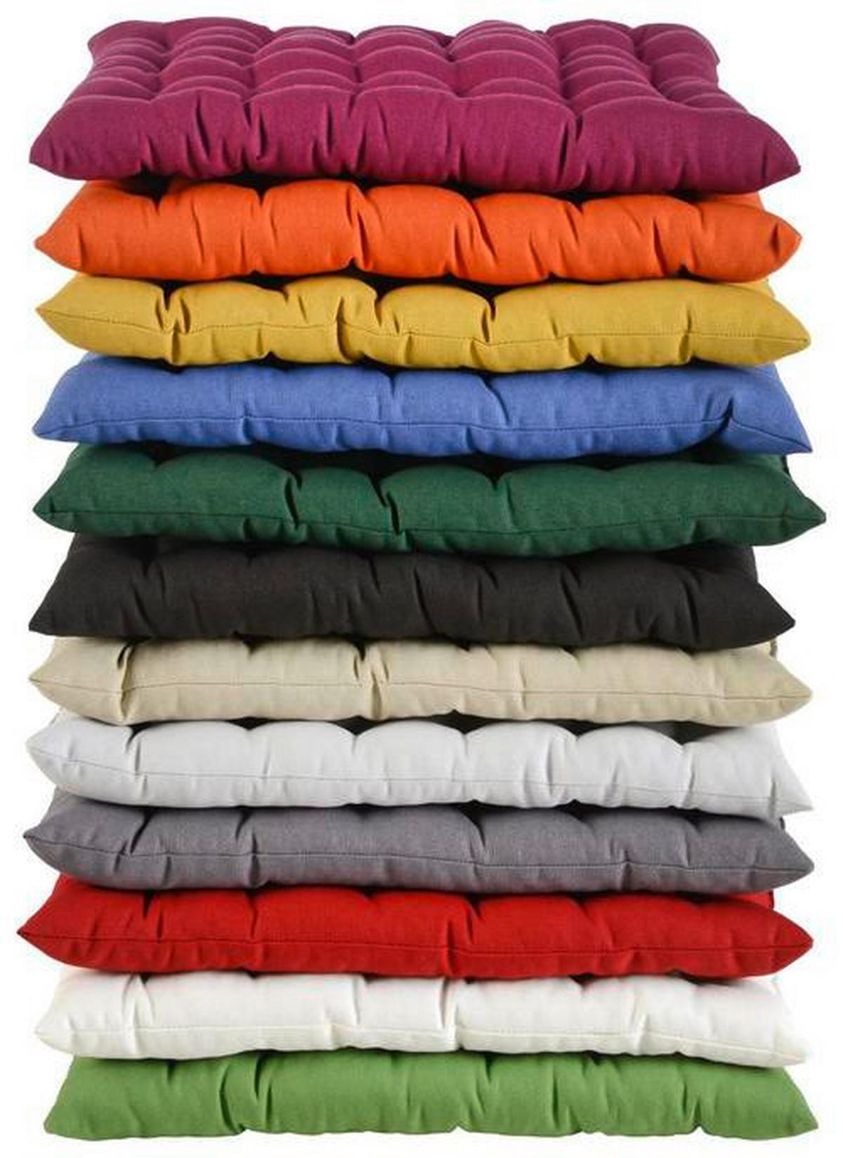SITZKISSEN  38/38 cm   - Grau, Basics, Textil (38/38cm) - Novel