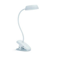 SCHREIBTISCHLEUCHTE 20/30/10 cm   - Weiß, Design, Metall (20/30/10cm) - Philips