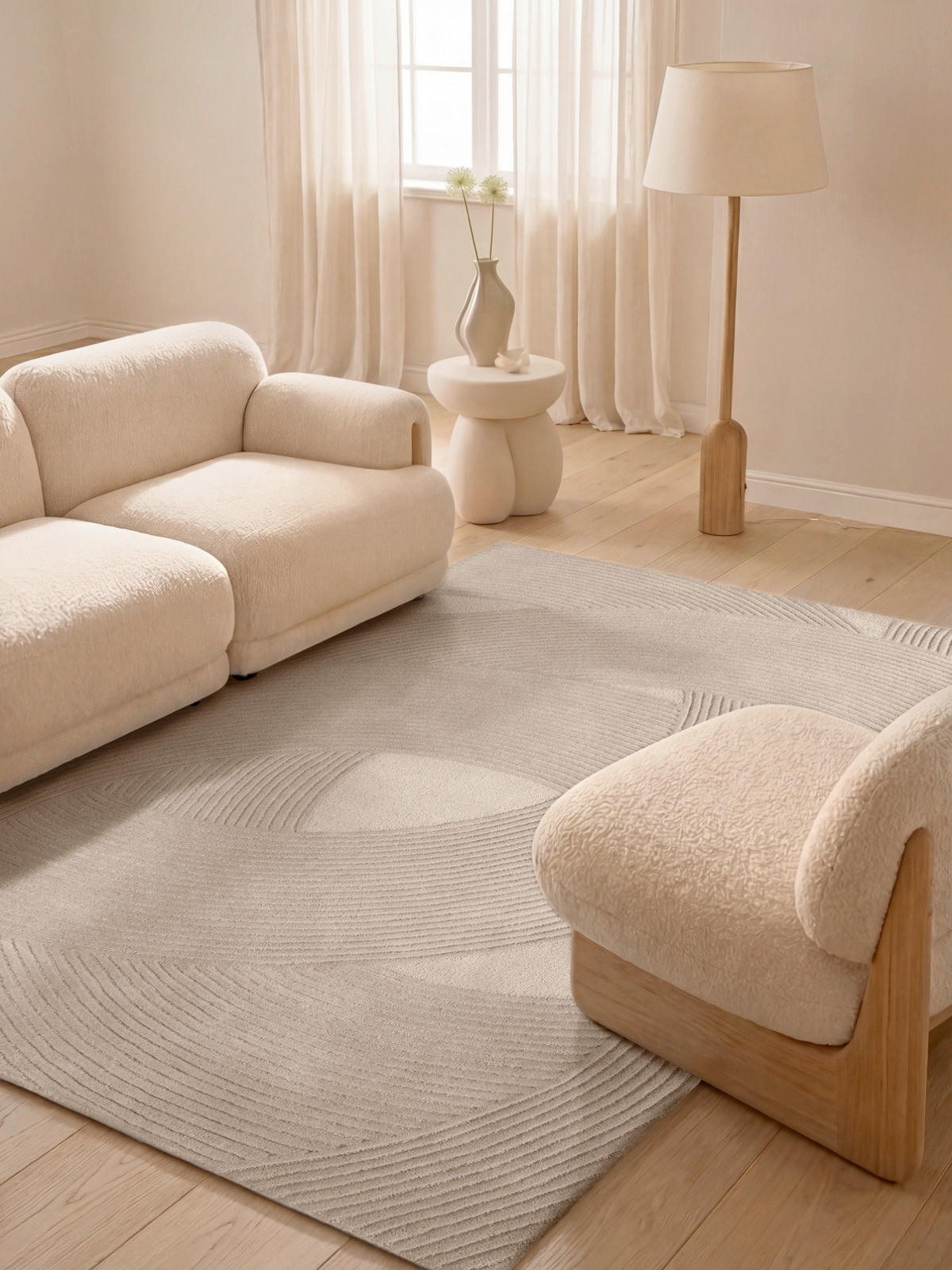 WOLLTEPPICH 200/300 cm Kensington Beige rechteckig  - Beige, Basics, Textil (200/300cm) - Ted Baker
