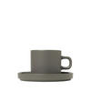 TASSENSET  - Dunkelgrau, Design, Keramik (14,3/7,3cm) - Blomus