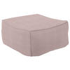 HOCKER in Textil Rosa  - Rosa, Design, Textil (86/38/86cm) - Lomoco