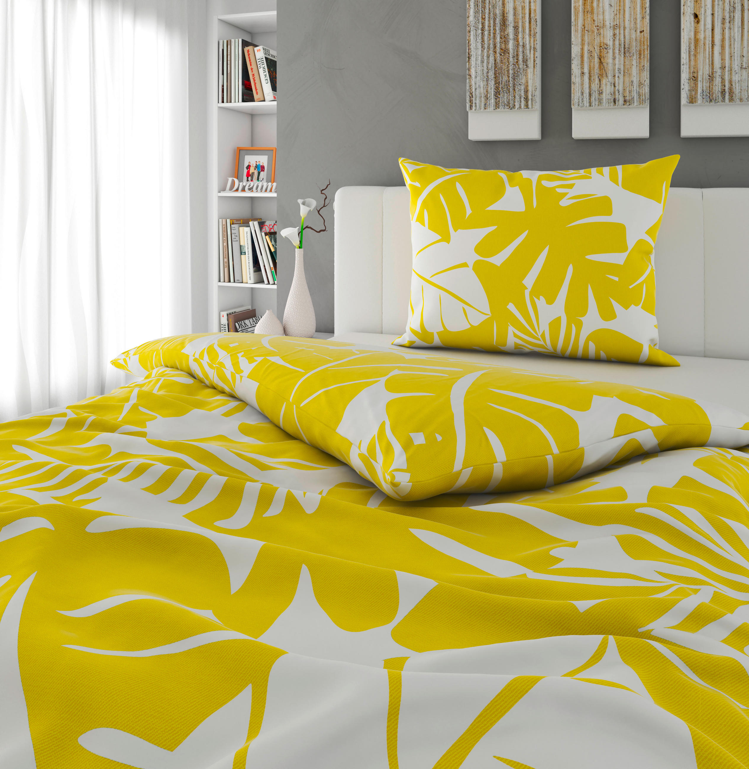 POVLEČENÍ, renforcé, žlutá, 140/200 cm - žlutá, textil (140/200cm) - Esposa