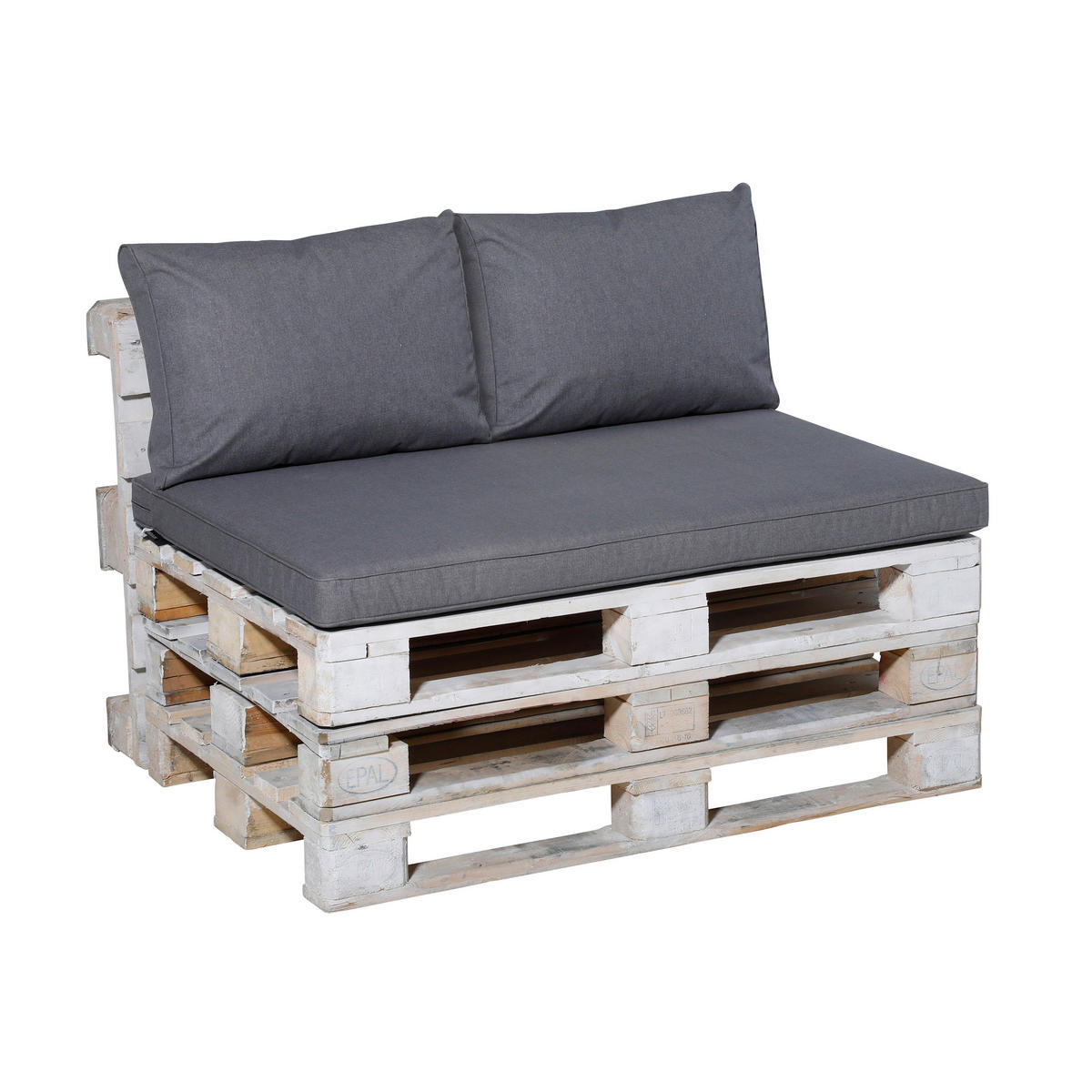 LOUNGEKISSEN  - Grau, Basics, Textil (120/80/8cm)