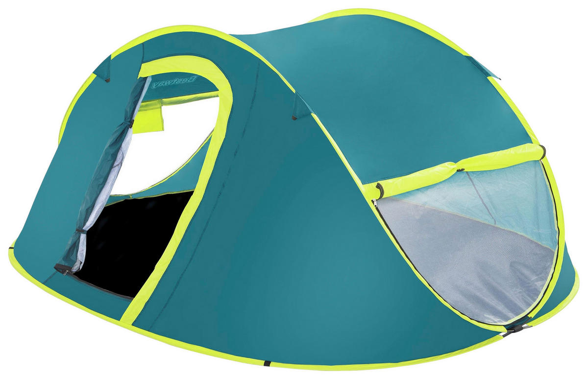 ZELT - Dunkelgrün, KONVENTIONELL, Glas/Kunststoff (210/240/100cm) - Bestway