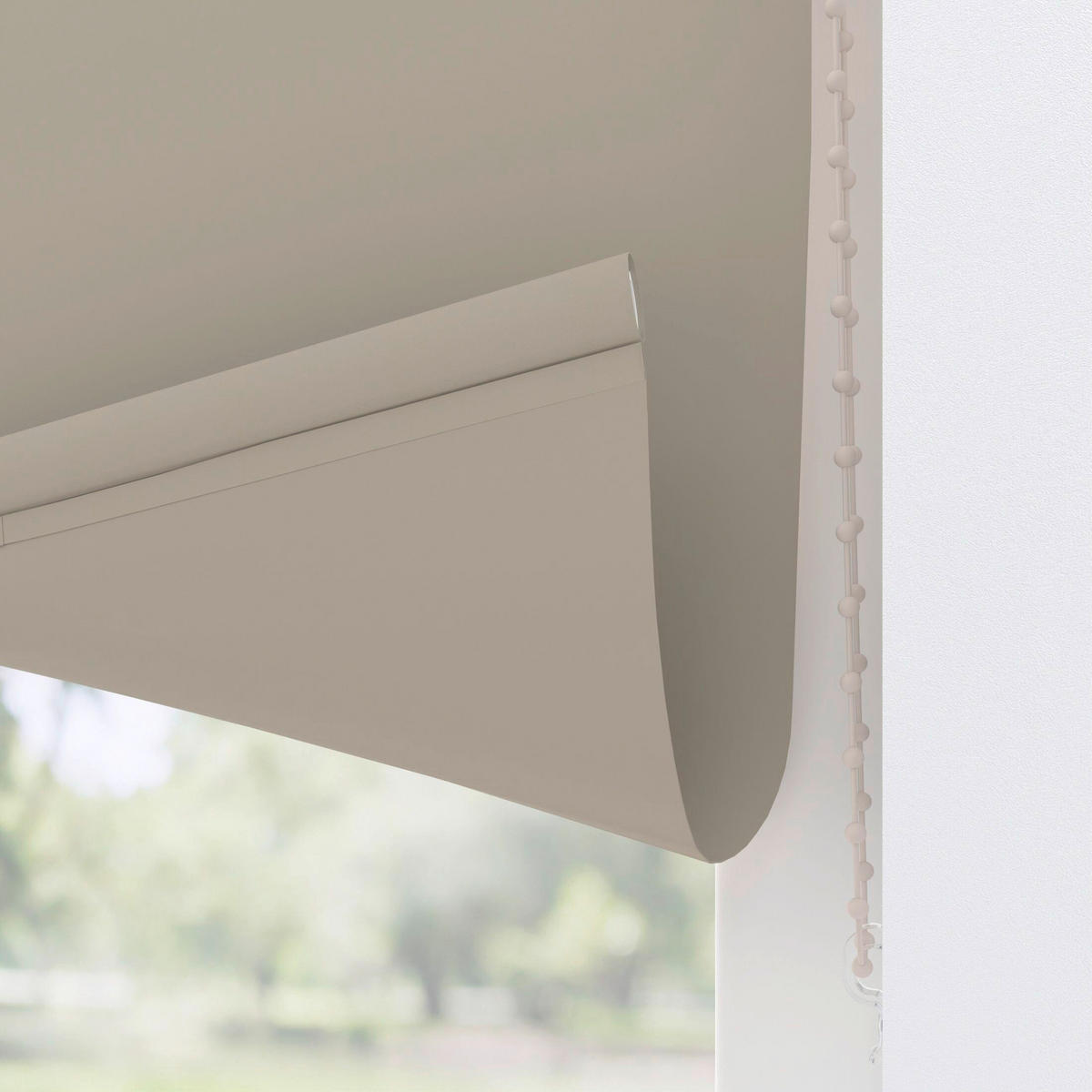 VERDUNKELUNGSROLLO  - Creme, Basics, Textil (40/190cm)