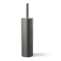 WC-BÜRSTENHALTER - Graphitfarben, KONVENTIONELL, Metall (9,0/40,4cm) - Zack