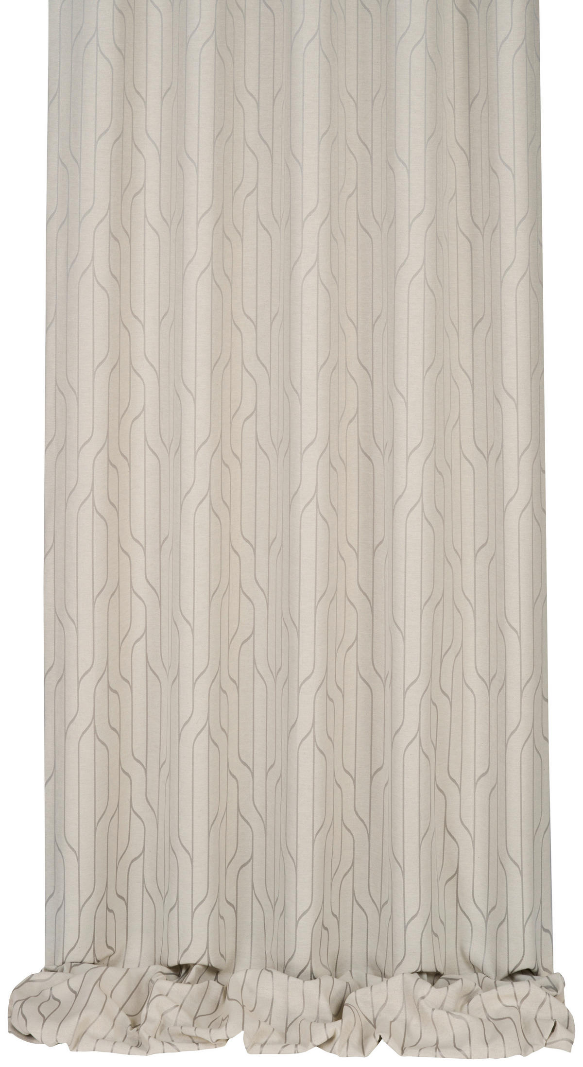 DEKOSTOFF per lfm blickdicht  - Hellgrau, Design, Kunststoff/Textil (135cm) - Esposa