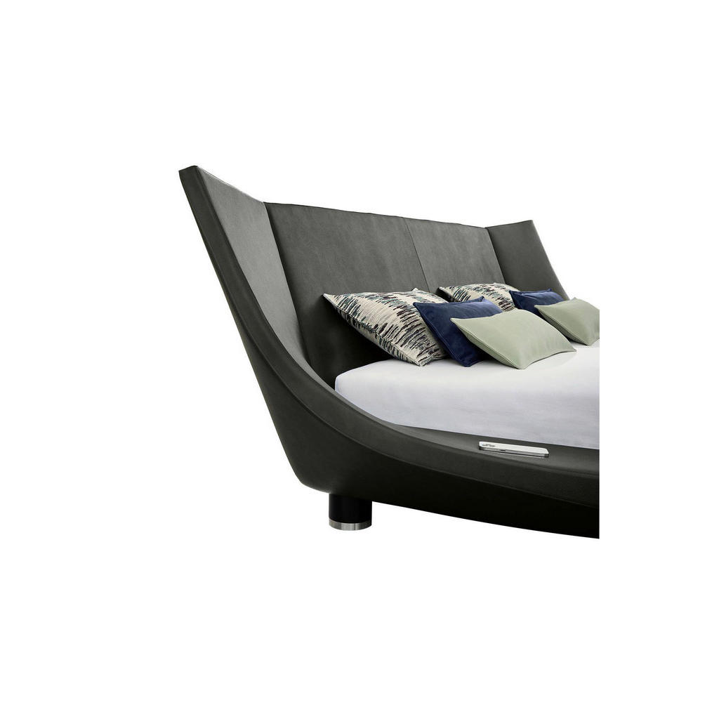 Thumbnail - RUF Betten Polsterbett, Anthrazit, Textil, Birke, Schichtholz, H2 + H3, Höhe ca. 20 cm, 160x200 cm, Blauer Engel, Golden...