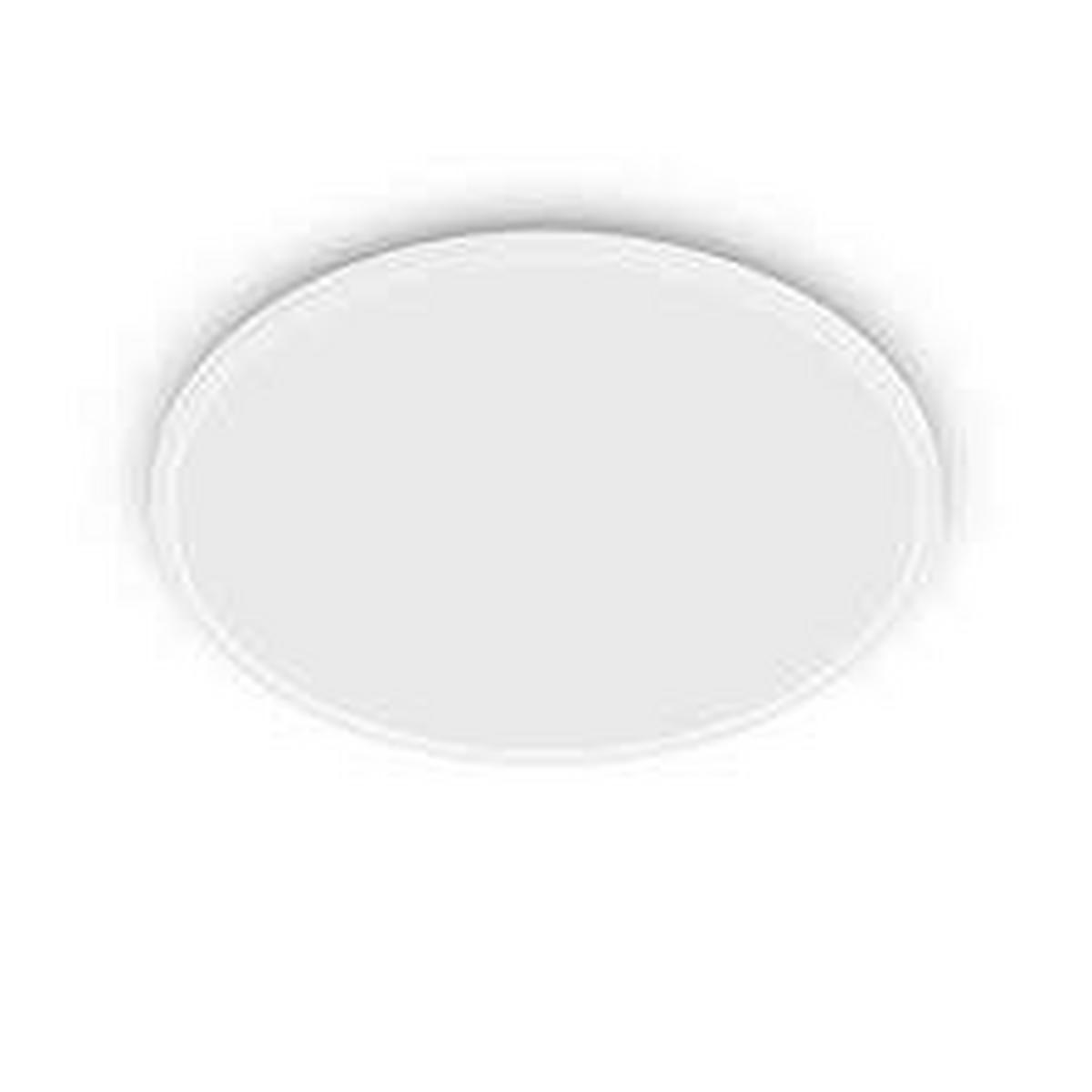 SPOLJNA PLAFONJERA  - bela, Osnovno, metal/plastika (25/25/2.3cm) - Philips