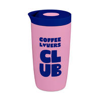 THERMOBECHER 0,35 L  - Multicolor, Basics, Metall (8,3/15cm)