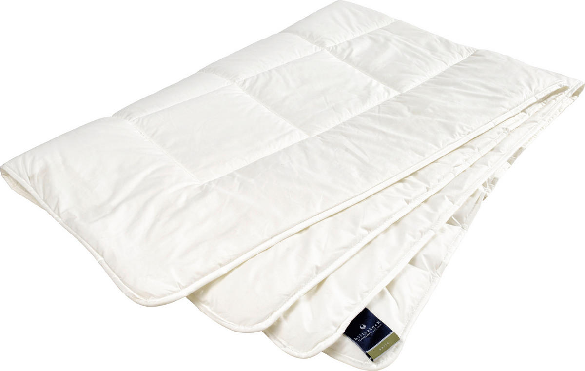 ZIMNÁ PRIKRÝVKA, 135/200 cm, polyester - biela, Basics, textil (135/200cm) - Billerbeck