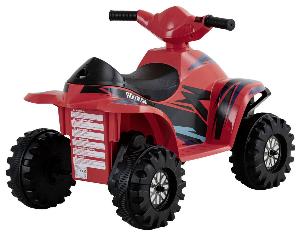 QUAD Mini Quad  - Rot/Schwarz, Basics, Kunststoff/Metall (68,5/48/43cm)