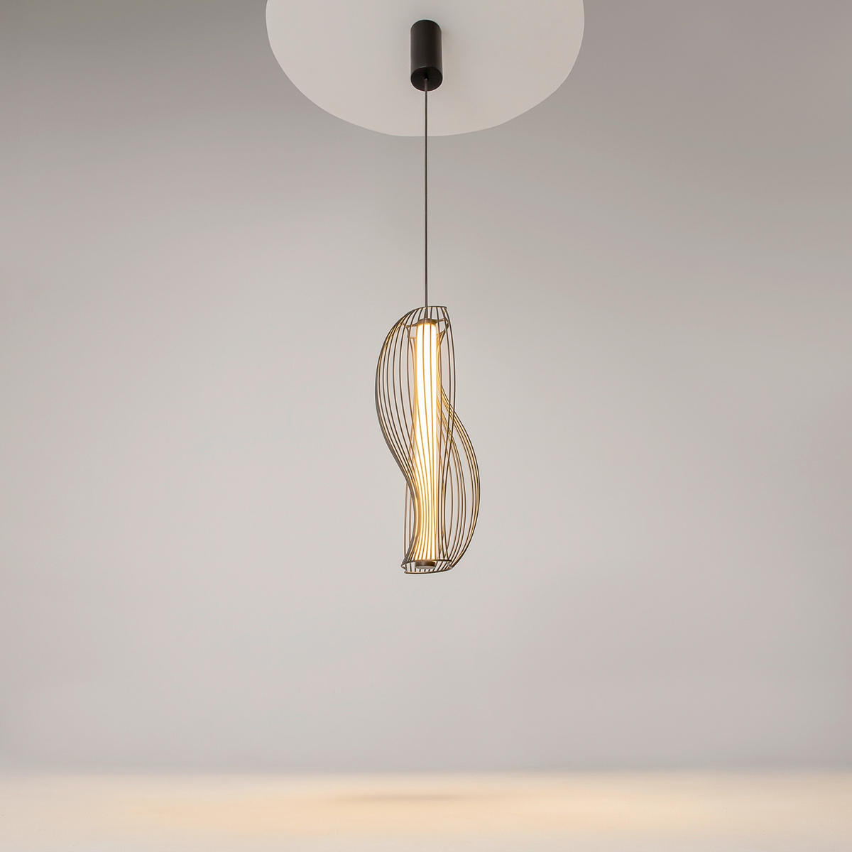 PENDELLEUCHTE Shadows of the past 21/352/17 cm  - Schwarz, Design, Metall (21/352/17cm) - MAYTONI