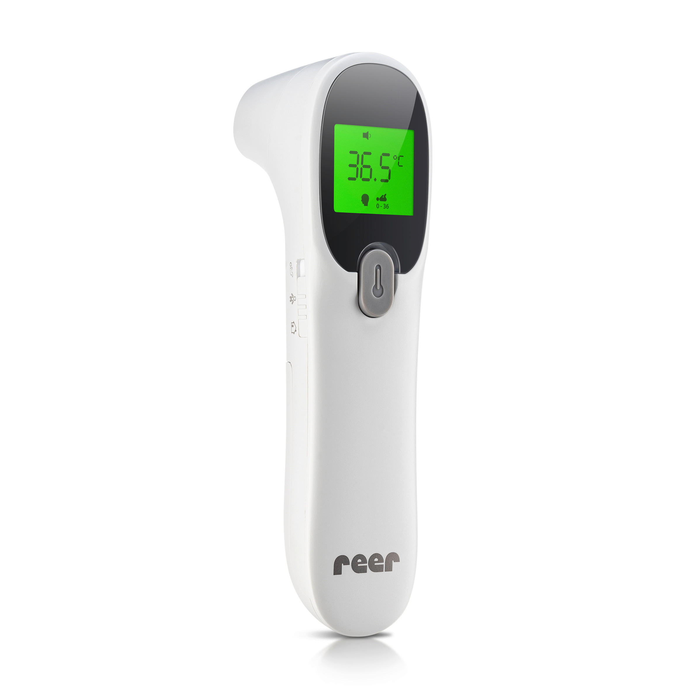 FIEBERTHERMOMETER - Weiß, Basics, Kunststoff (19,5/9,7/5,8cm) - Reer