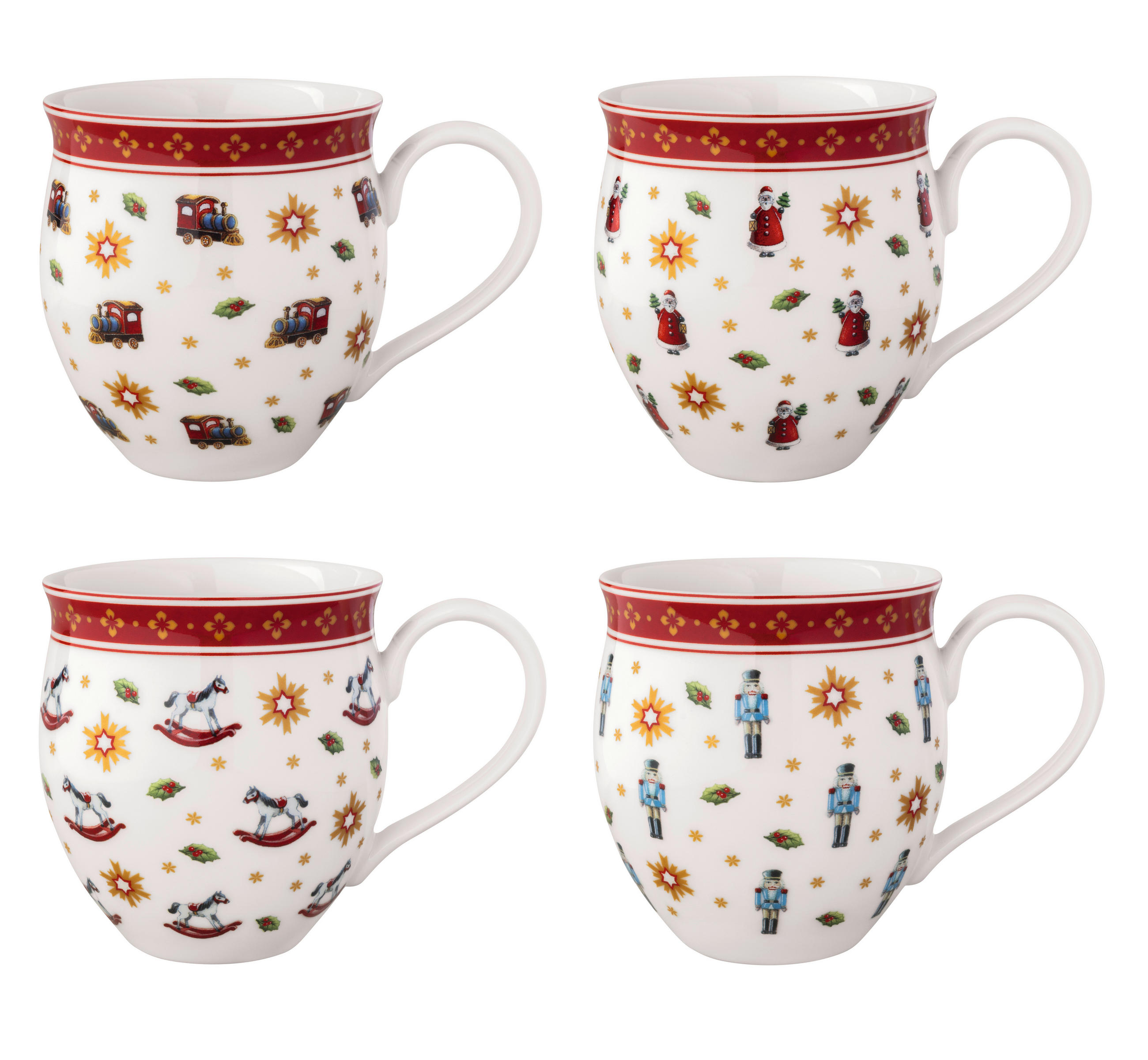 SET LONČKOV - večbarvno, Basics, keramika (0,39cm) - Villeroy & Boch