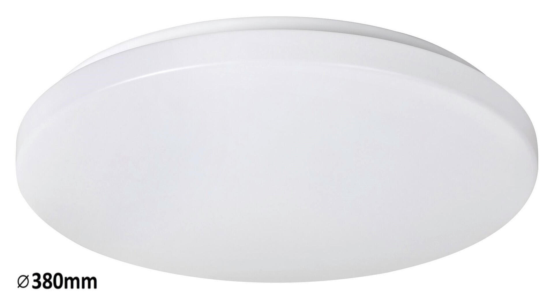 LED SVJETILJKA STROPNA Rob - bijela, Basics, metal/plastika (38/6,3cm)