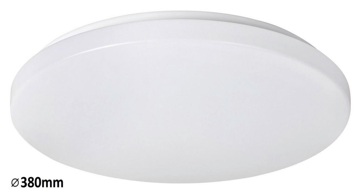 LED SVJETILJKA STROPNA Rob  - bijela, Basics, metal/plastika (38/6,3cm)