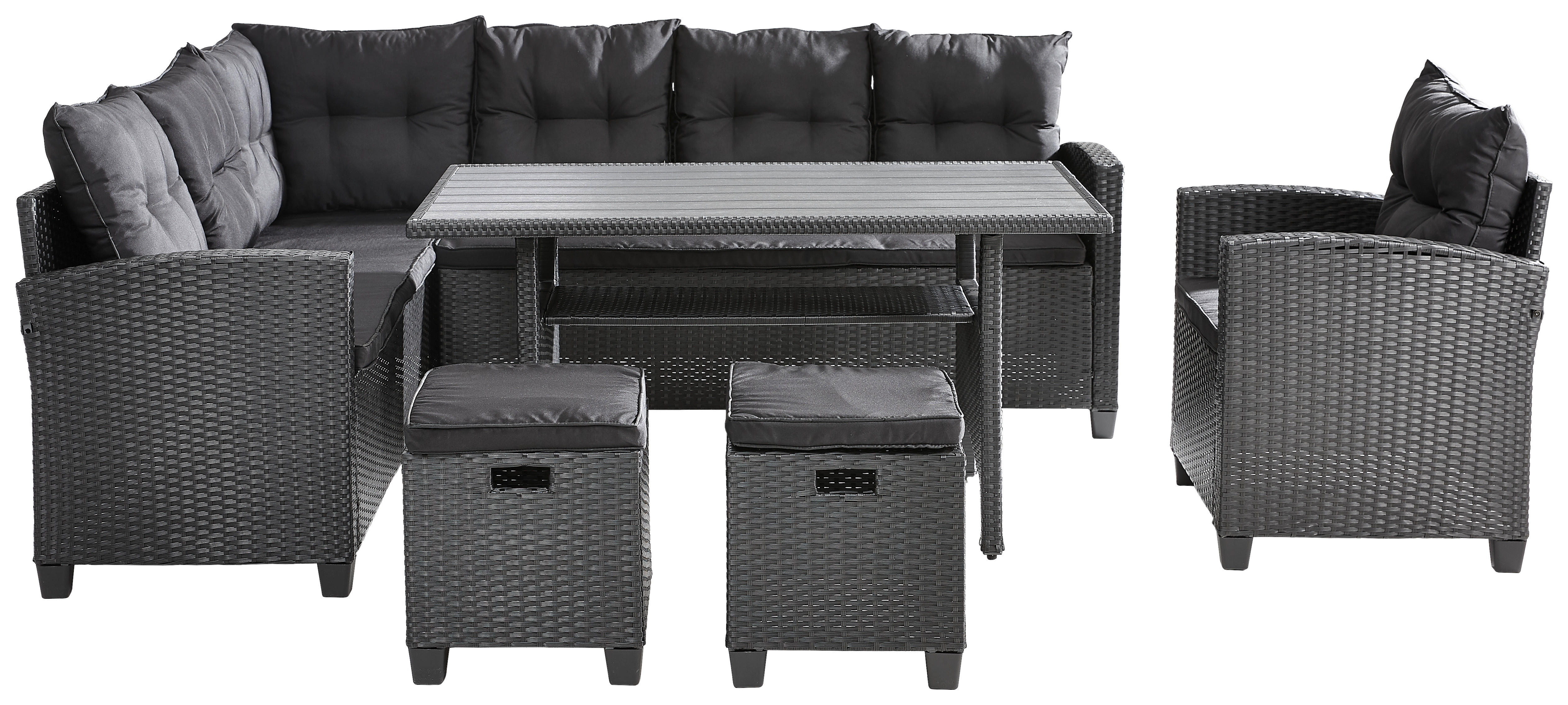 SET DINING LOUNGE 176/232 cm