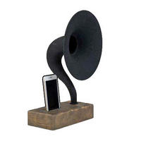 LAUTSPRECHER - Basics, Holz/Metall (30cm)