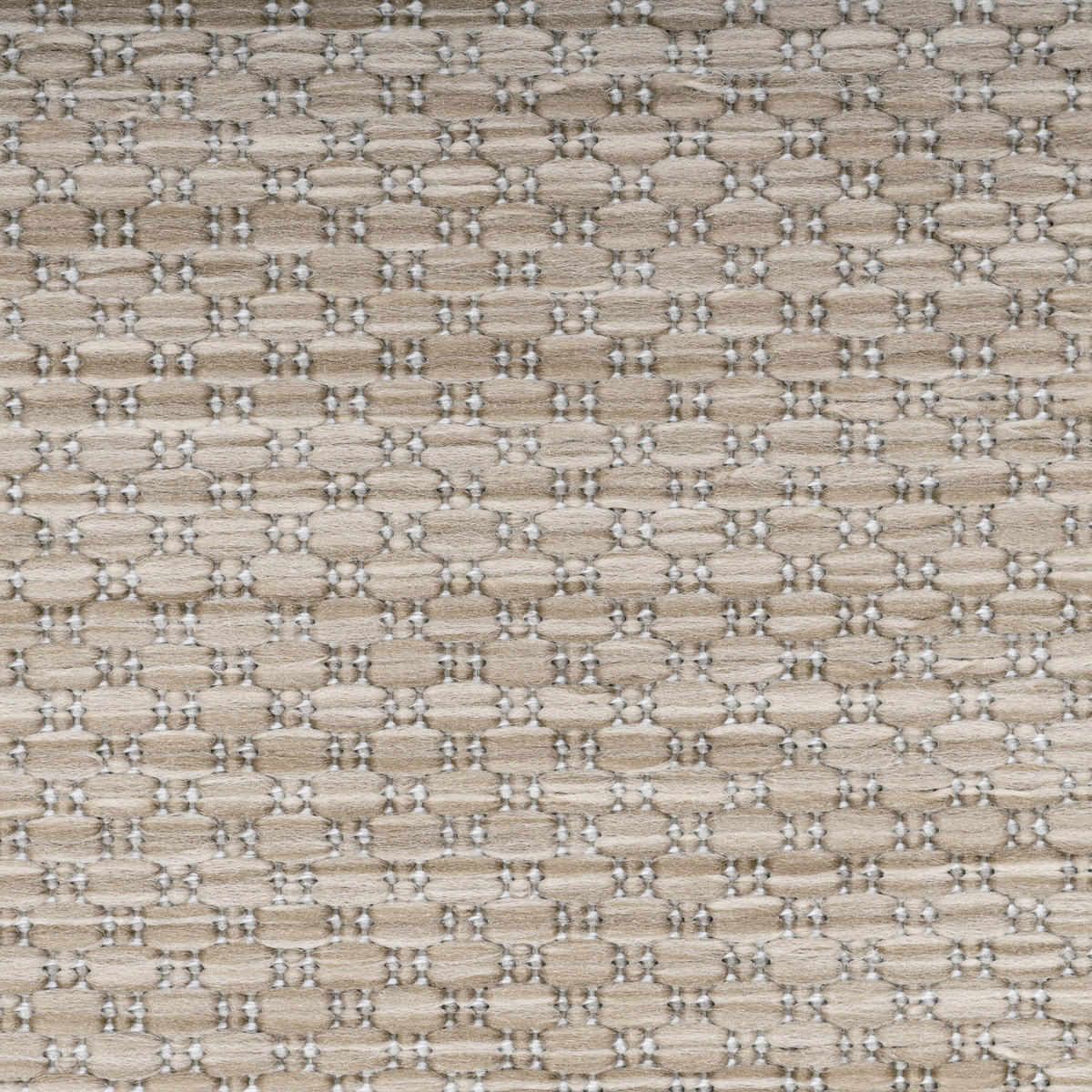 FLACHWEBETEPPICH 120/120 cm Relax Beige rund  - Beige, Basics, Textil (120/120cm) - Ayyildiz 