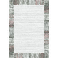 WEBTEPPICH 133/195 cm Sorrent Grau, Rosa, Silberfarben  - Silberfarben/Rosa, Design, Textil (133/195cm) - Novel