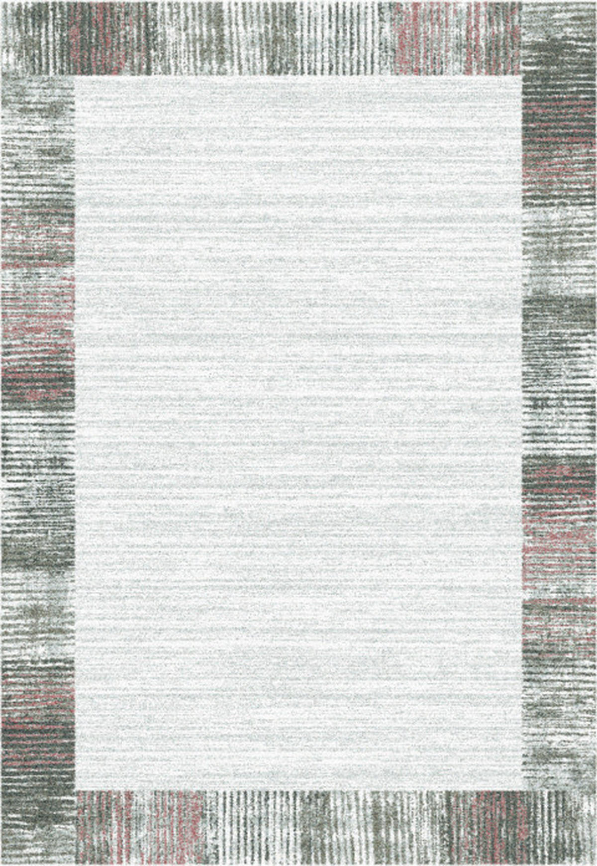 WEBTEPPICH 133/195 cm Sorrent Grau, Rosa, Silberfarben  - Silberfarben/Rosa, Design, Textil (133/195cm) - Novel