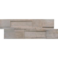 WANDVERKLEIDUNG - Grau, Basics, Holz (56/20/2cm)