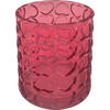 KERZENHALTER - Rosa, Basics, Glas (10/12cm) - Ambia Home