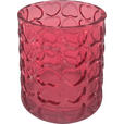 KERZENHALTER - Rosa, Basics, Glas (10/12cm) - Ambia Home
