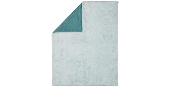 FELLDECKE RACOON 150/200 cm - Salbeigrün, KONVENTIONELL, Textil (150/200cm) - Novel