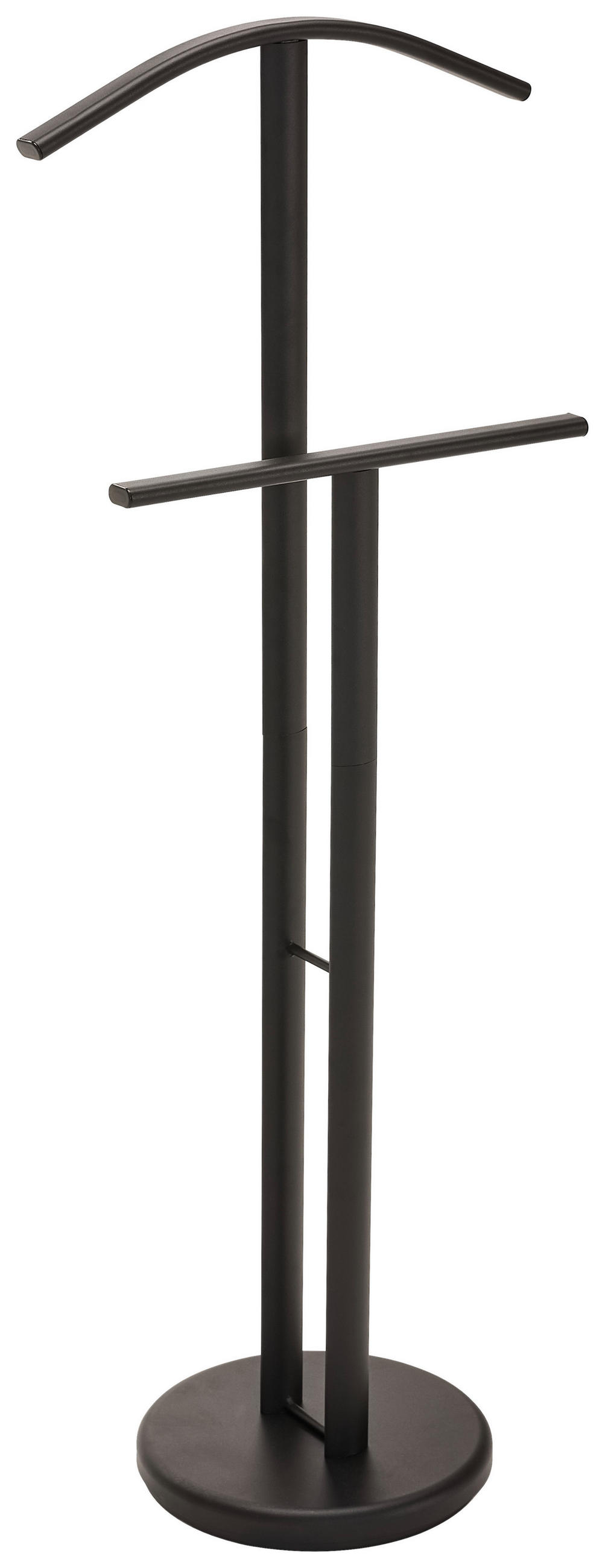 HERRENDIENER in Schwarz 44,5/115/28,5 cm   - Schwarz, Basics, Metall (44,5/115/28,5cm) - Boxxx