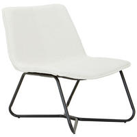 SESSEL in Mikrofaser Creme, Schwarz  - Creme/Schwarz, Design, Holz/Textil (65/71/73cm) - MID.YOU