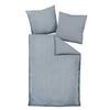 BETTWÄSCHE Makosatin 135/200 cm  - Türkis/Blau, Basics, Textil (135/200cm) - Janine