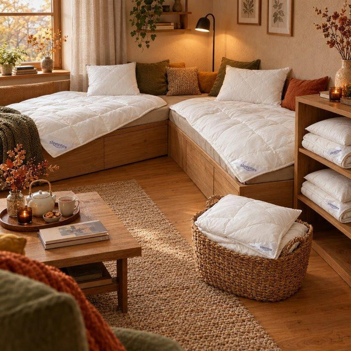 EGÉSZ ÉVES PAPLAN 140/200 cm  - Basics, textil (140/200cm) - Sleeptex